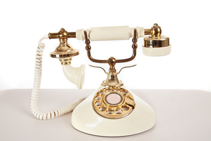 Ivory Retro Telephone